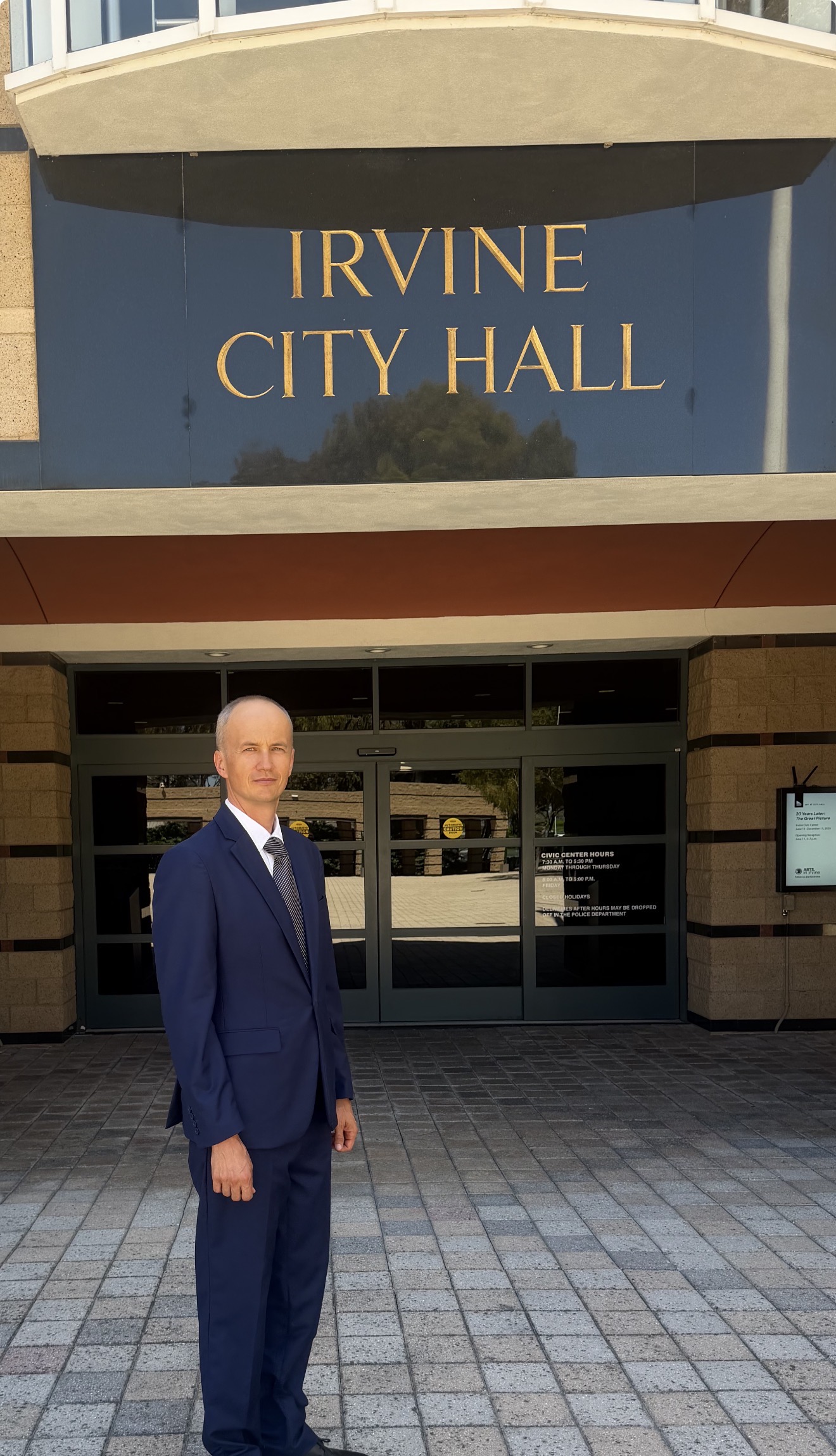 Max Egorov cityhall